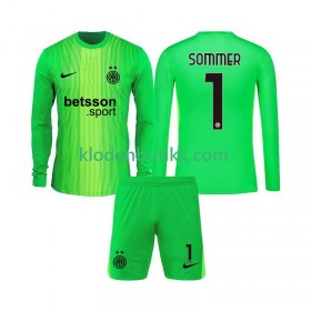 Inter Milan Yann Sommer 1 Keeper Barn Tredje Fotballdrakt 2025/26 Langermet